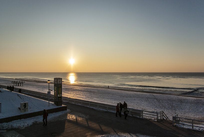 Ein Wintertag auf Sylt von Norbert Sülzner