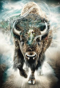 Sacred Thunder van Tessa Smits Art