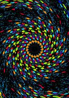 Colour swirl