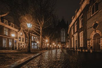 Hooglandse Kerkgracht Leiden by Dirk van Egmond