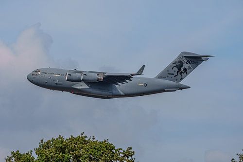 Royal Australian Air Force Boeing C-17 Globemaster III.