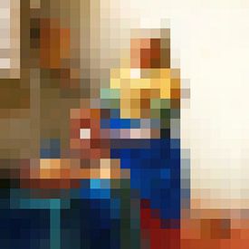 Het Melkmeisje - the Blocks on Blocks Edition von Marja van den Hurk