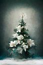Flowery Christmas Tree by Treechild thumbnail