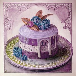 Kunstvolle Torte