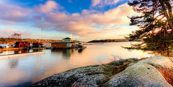 Huis aan het meer, Saltsjöbaden, Sweden