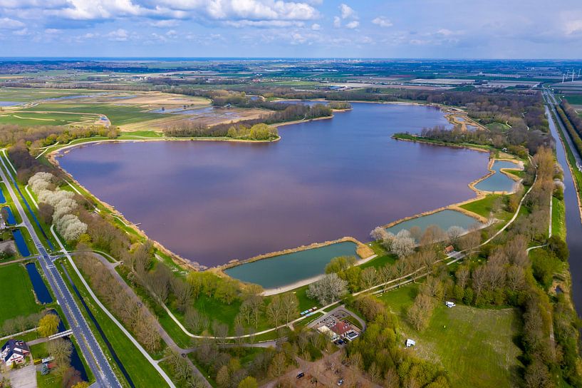 Le lac, De Zomerdel, près de Geestmerambacht par Michel Sjollema