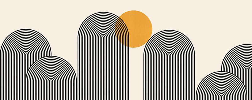 Lines and curves 7 by Vitor Costa