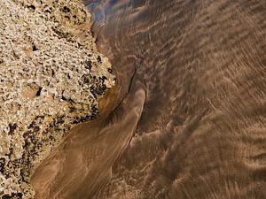 Motif abstrait sur la plage #3