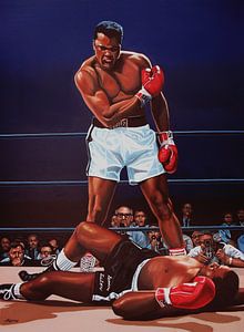 Muhammad Ali contre Sonny Liston sur Paul Meijering