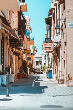 Straße in Rethymnon von Rik Sleurink