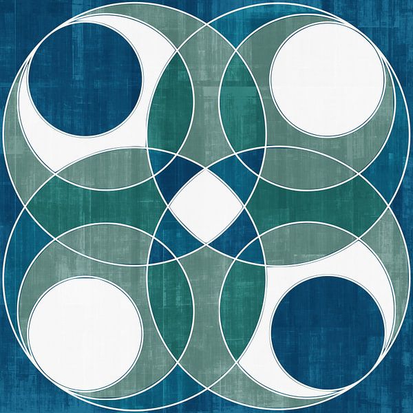 Glas in lood raam 1 van Georgia Chagas