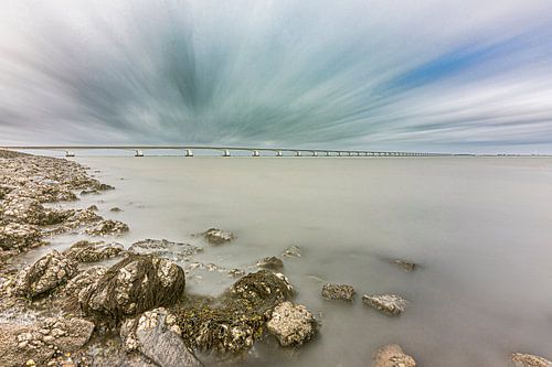 Long shutter speed Zeeland Bridge