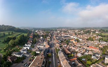 Aerial panorama of Gulpen in South Limburg