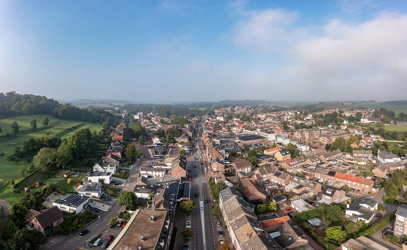 Aerial panorama of Gulpen in South Limburg by John Kreukniet