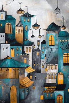 Fantasy architecture by Poster Art Shop