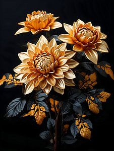 Goldchrysantheme