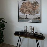 Photo de nos clients: Shimmer Forêt d'Or, Isabelle Z  par PI Creative Art, sur toile