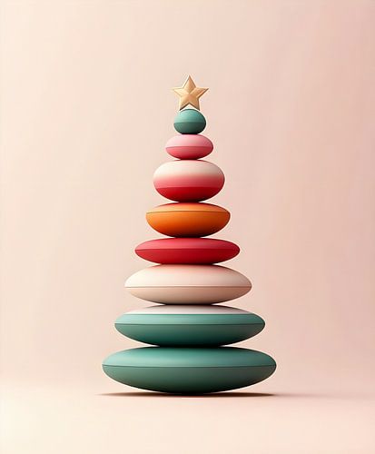 Moderner Weihnachtsbaum