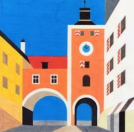 Regensburg, Motiv 1 von zam art