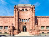 Portal des Altbaus der Kunsthalle Mannheim von Werner Dieterich Miniaturansicht