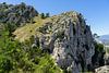 Aufstieg zum Gebirgskamm der Sierra del Ferrer von Montepuro Miniaturansicht