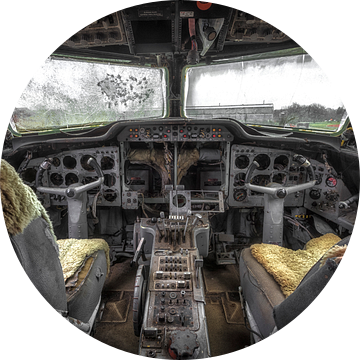 Vliegtuig Cockpit van Kelly van den Brande