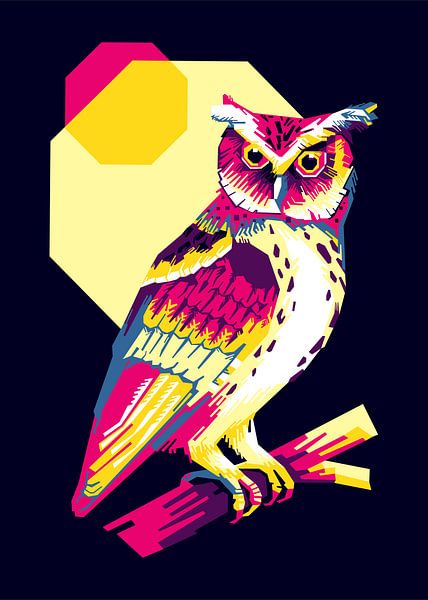 OWL IN WPAP by Taufan Heriyansyah
