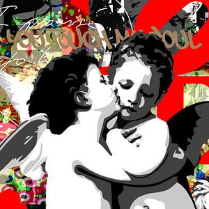 Famous Love Couples - 'Engeltjes' van Jole Art (Annejole Jacobs - de Jongh)