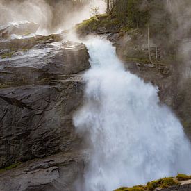 Majestueuze Krimllr watervallen in Oostenrijk van Jacob Molenaar