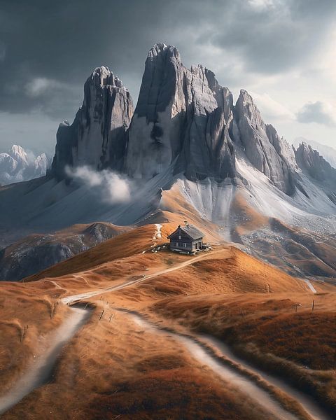 Abenteuer in den Bergen von fernlichtsicht