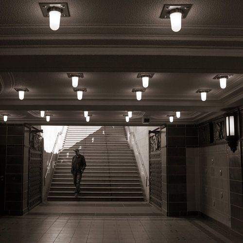 Metrostation Hohenzollernplatz in Berlijn Wilmersdorf
