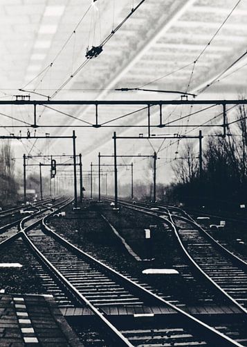 Spoorweg station Woerden