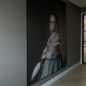 Customer photo: Portret van een Meisje by Marja van den Hurk, on artframe