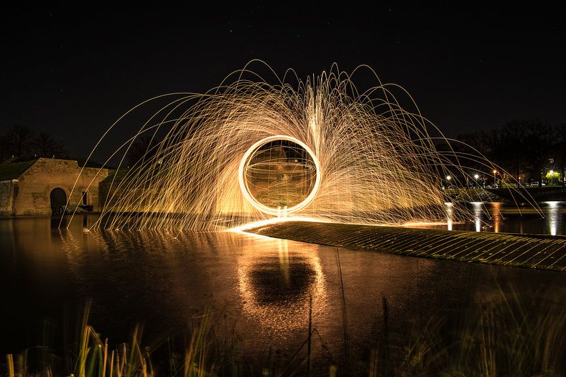 Lightpainting van Lars Mol