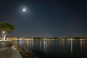 Peschiera bei Nacht