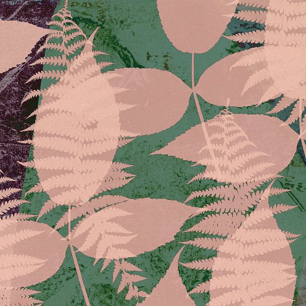 Märchenwald. Wald-Impressionen. Botanische abstrakte Kunst von Dina Dankers