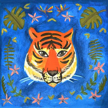 Tijger Jungle van Anita Letuve