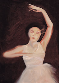 La sérénité en mouvement sur Maud van den Abeelen