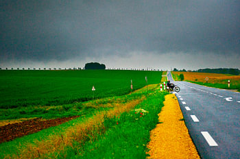 Landschap in Frankrijk