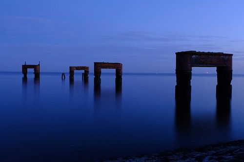 Sonnenuntergang Butjadingen von Keywan Salehi