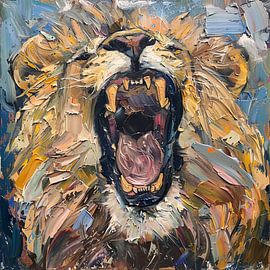 Leeuw van Poster Art Shop