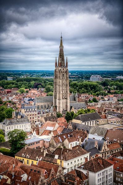 De Onze Lieve Vrouw Kerk van Brugge van Jim De Sitter