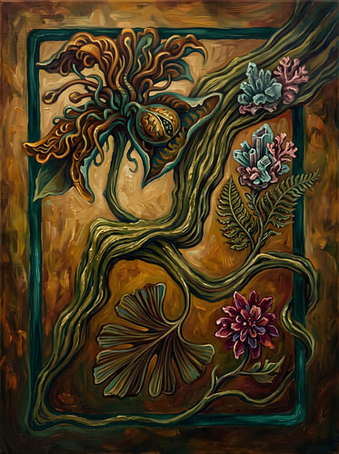 stylised natural elements