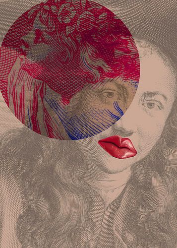 Red lips, a night out