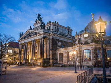 Dresden - Op het terras van Brühl van t.ART