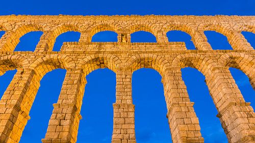 Aqueduct of Segovia, Spain by Henk Meijer Photography