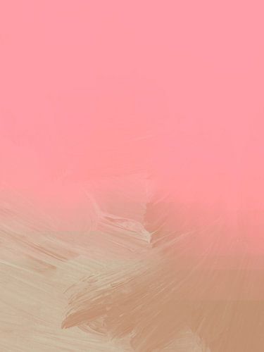 Abstracte kunst in zachte pasteltinten, vredige en rustgevende moderne kunst