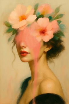 Portret - Whispers in Bloom van Moonheart Artworks
