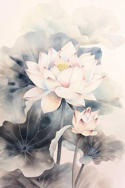 Lotus flower by Bert Nijholt