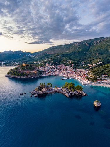 Aerial photo Parga, Greece